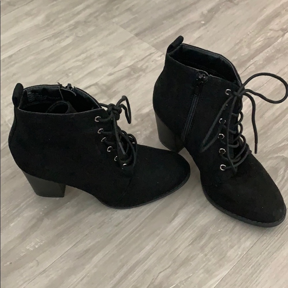 Black boots